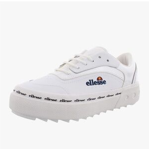 Ellesse Alizina White Leather Sneakers